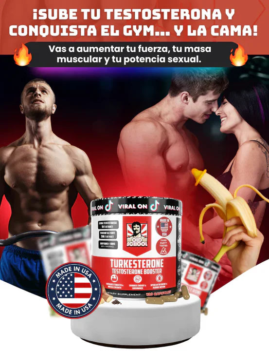 TURKESTERONE - PAGUE 1 Y LLEVE 2  + ENVIO GRATIS